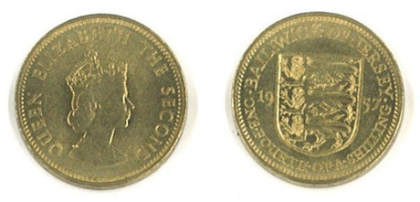 Jersey KM22(U) 1/4 Shilling 3 Pence