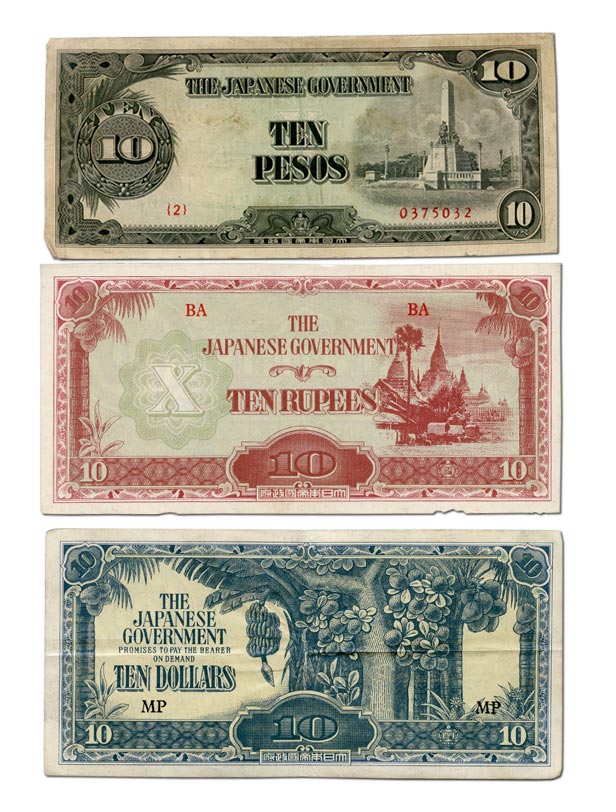 JIMALB Japanese Invasion Money: World War II Album