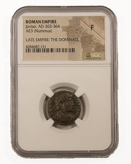 JOVIAN(AE3)NGC(F) Roman AE of Jovian (363-364) NGC(F)