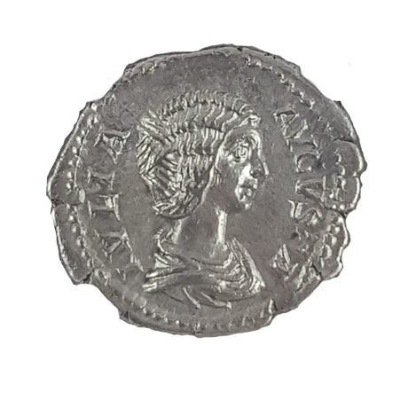 JULIADOMNA(AR)NGC(AU) Roman Silver Denarius of Julia Domna (AD193-217) NGC(AU)