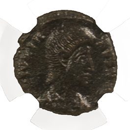 Roman Ae Of Julian Ii (As Ceaser)(Ad 361-363) NGC