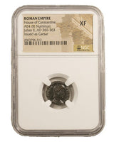 Roman Ae Of Julian Ii (As Ceaser)(Ad 361-363) NGC