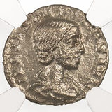 JULIASOAEMIAS(AR)NGC(F) Julia Soaemias Antoninianus NGC Certified Slab(F)