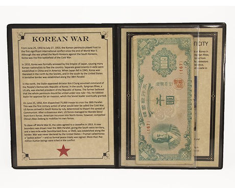 KOREANWARALB Korean War Banknote Album