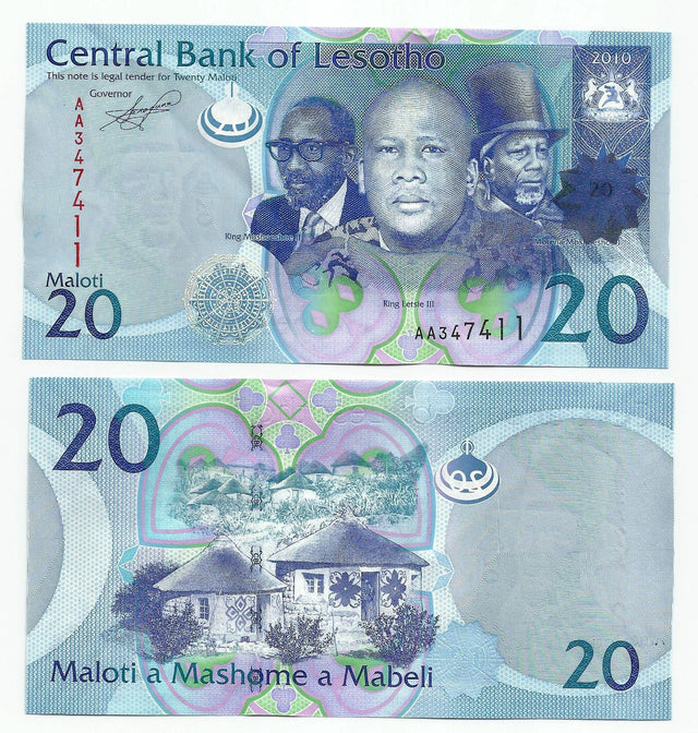 Lesotho P22(U) 20 Maloti