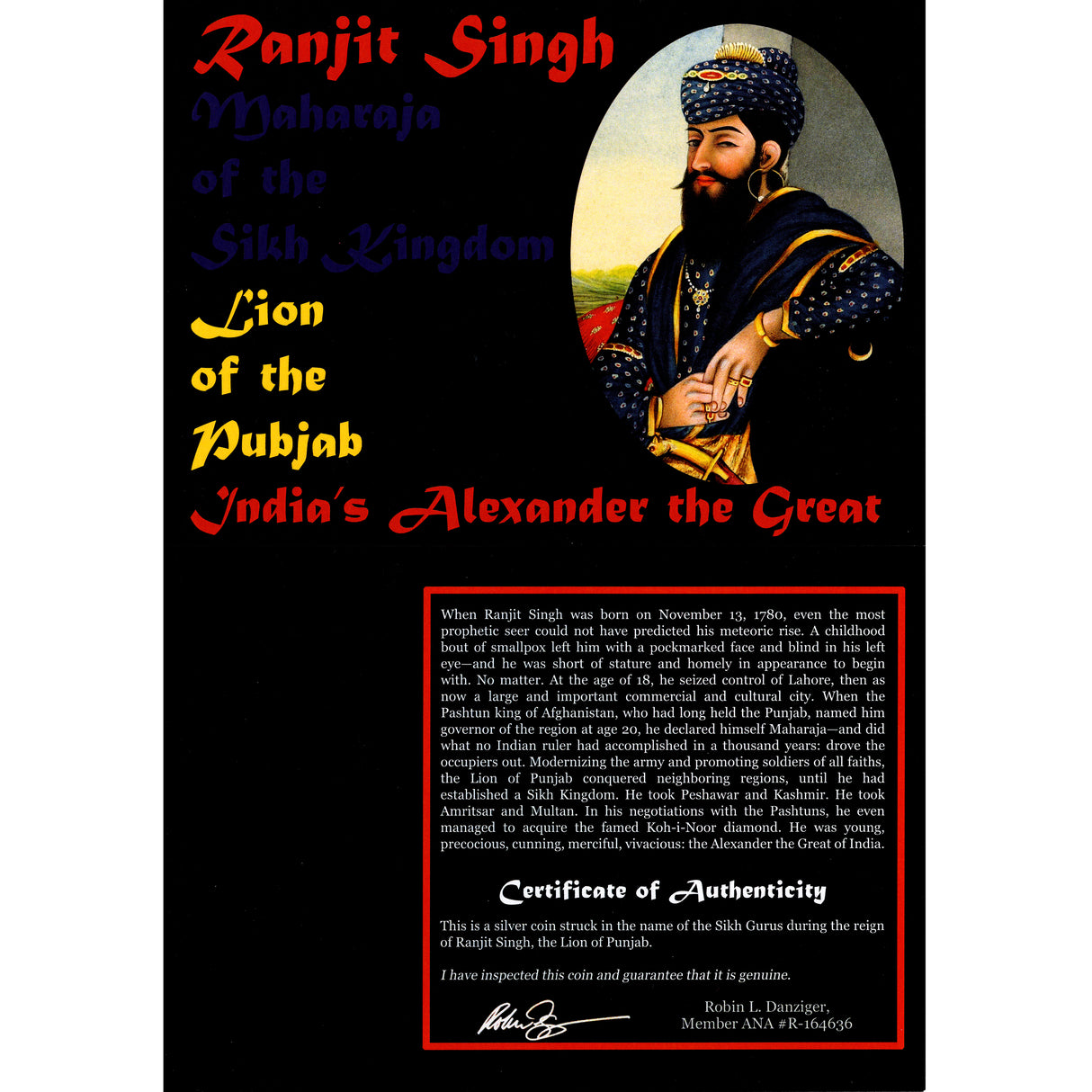 Lion of the Punjab: India's Alexander the Great (album)