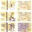 LITHSPORT3BNSET(U) Lithuania Lithuania Set of 3 Sports-themed Notes