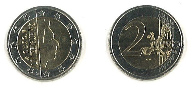 Luxembourg KM82(U) 2 Luxe. Euros