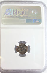 Judaea AE Maccabean (Hasmonean Dynasty | Second Temple Period) Prutah NGC MACCABEAN(JV)-NGC