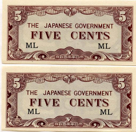 Malaya PM2(U) 5 Cents