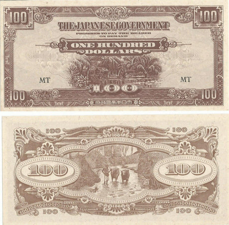 Malaya PM8b(AU) 100 Dollars