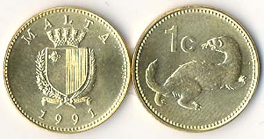 Malta KM93(U) 1 Cent