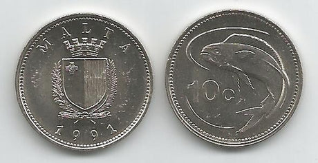 Malta KM96(U) 10 Cents