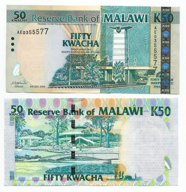 Malawi P49(U) 50 Kwacha