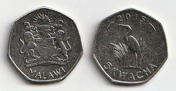 Malawi KM213(U) 5 Kwacha