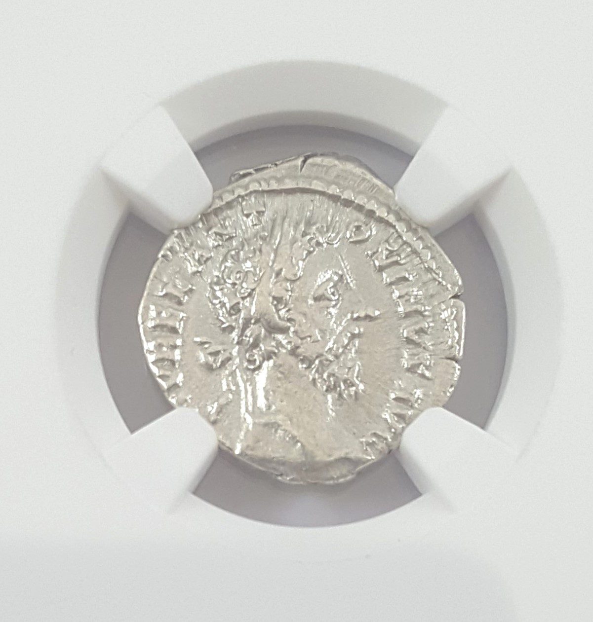 MARCUSAURELIUS(AR)NGC(CH-VF) Roman Silver Denarius of Marcus Aurelius (AD 161-180) NGC(CH-VF)