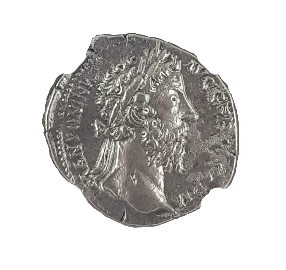 MARCUSAURELIUS(AR)NGC(XF) Roman Silver Denarius of Marcus Aurelius (AD 161-180) NGC(XF)