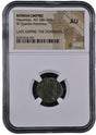 MAXIMIAN(QUARTER NUMMUS)NGC(AU) Roman AE of Maximian (AD286-310) NGC(AU)