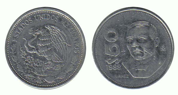 Mexico KM495(U) 50 Pesos