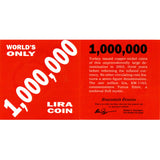 MILLIONMINI World's Only 1,000,000 Lira Coin (Mini Album)