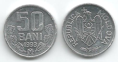 Moldova KM4(U) 50 Bani