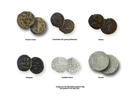 Monumental Figures in Christianity (Six-Coin Box) (MONUMENTALFIG6CNBOX)