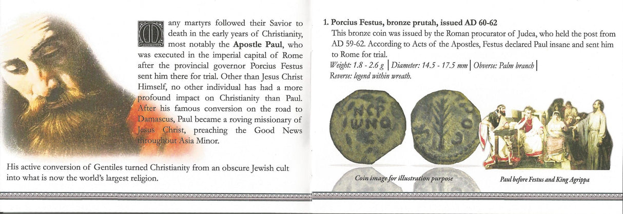 Monumental Figures in Christianity (Six-Coin Box)