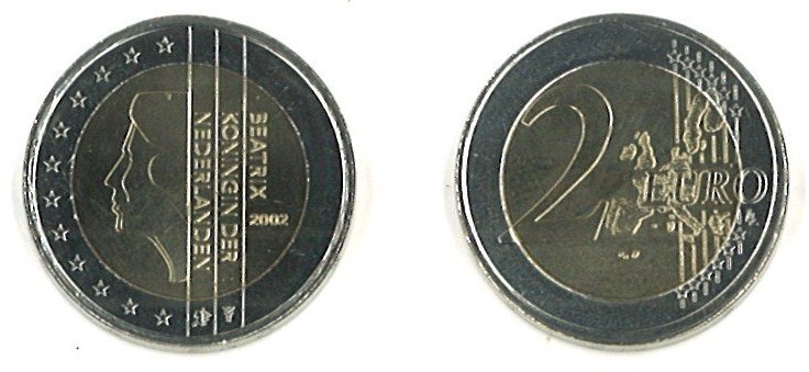 Netherlands KM241(U) 2 Neth. Euros