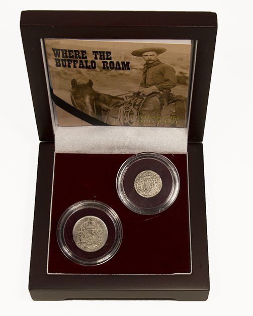 OLDWESTBOX Where the Buffalo Roam: Coins of the Old West (2-Coin Box)