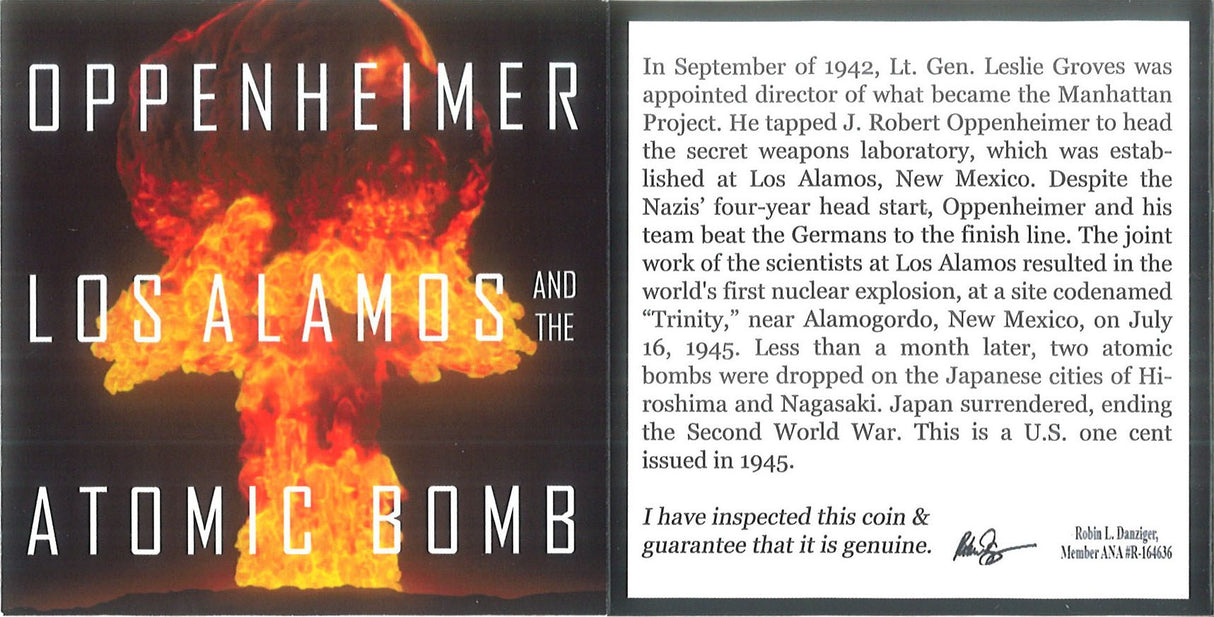 OPPENHEIMERMINI Oppenheimer, Los Alamos & the Atomic Bomb