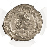 OTACILIASEVERA(AR)NGC(XF) Otacilia Severa Antoninianus NGC Certified Slab(XF)