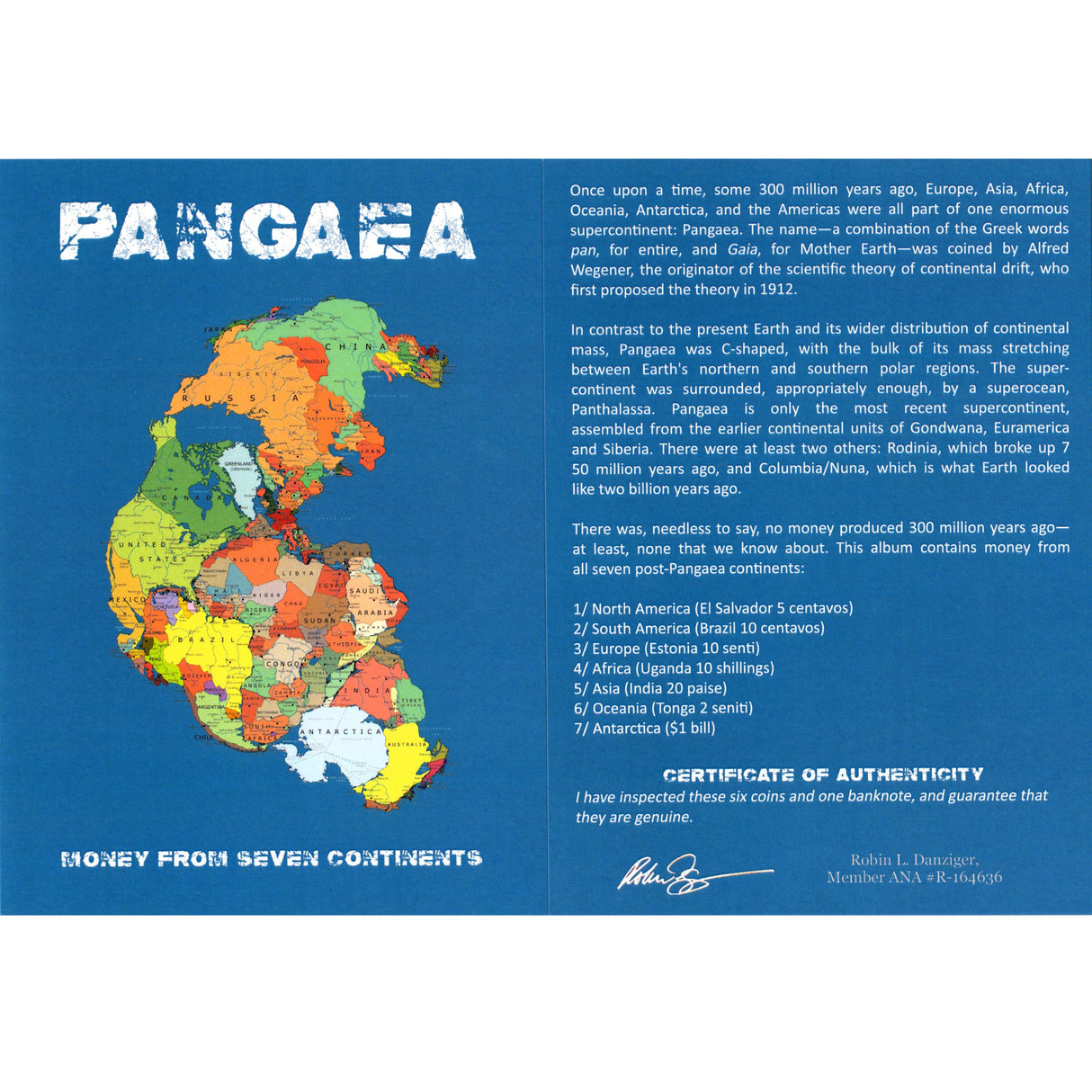 Pangaea: Money of the Seven Continents (album)