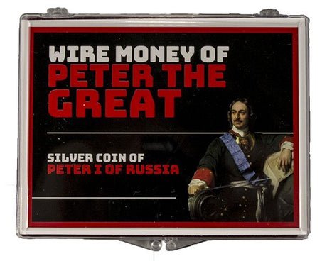 PETERTHEGREATCLRBOX Wire Money of Peter the Great (Clear Box)