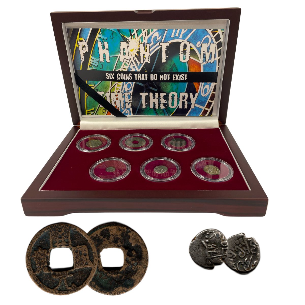 PHANTOMTIME6CNBOX Phantom Time Theory: Six Coins That Do Not Exist (boxed set)