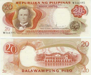 Philippines P145b(U) 20 Piso