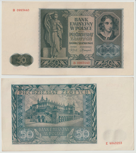 Poland P102(F-VF) 50 Zlotych