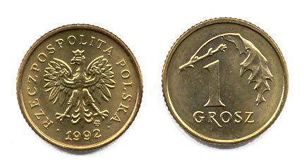 Poland KM276(U) 1 Grosz