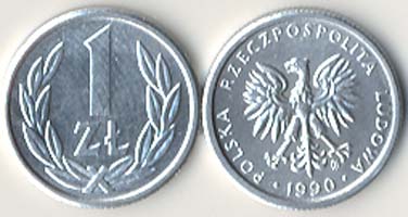 Poland KM49.3(U) 1 Zloytch