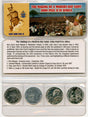 POPEPACKMINI Saint John Paul II Four Coins of the Congo (Mini Album)