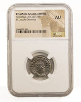 POSTUMUS(AR)NGC(AU) Roman Silver Antoninianus of Postumus (AD260-269) NGC(AU)