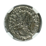 POSTUMUS(AR)NGC(HG) Roman Silver Antoninianus of Postumus (AD260-269) NGC(HG)