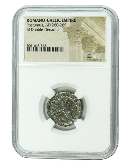 POSTUMUS(AR)NGC(HG) Roman Silver Antoninianus of Postumus (AD260-269) NGC(HG)