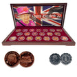 QE2-20CNBOX Queen Elizabeth II: A Collection of 20 Portrait Coins (Twenty-Coin Boxed Set)