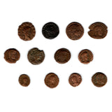 RISEOFCHRISTALB-B Rise of Christianity in Ancient Rome: 12 Bronze Coins