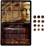 RISEOFCHRISTALB-B Rise of Christianity in Ancient Rome: 12 Bronze Coins