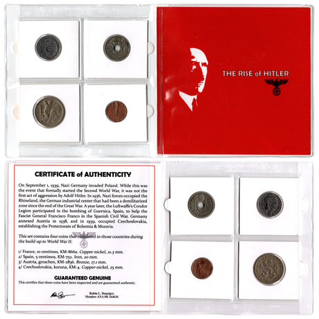 RISEOFHITLER4CNMINI The Rise of Hitler: A Four Coin (Mini Album)