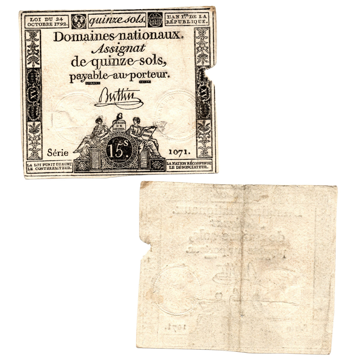 Robespierre: Reign of Terror : Paper Money of the French Revolution (album)