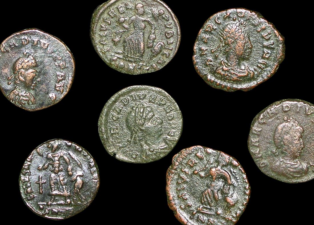 Rom-Br-Arcadius Roman Empire, Eastern Roman Emperor, Arcadius (383-408 Ce), Bronze Unit(C)