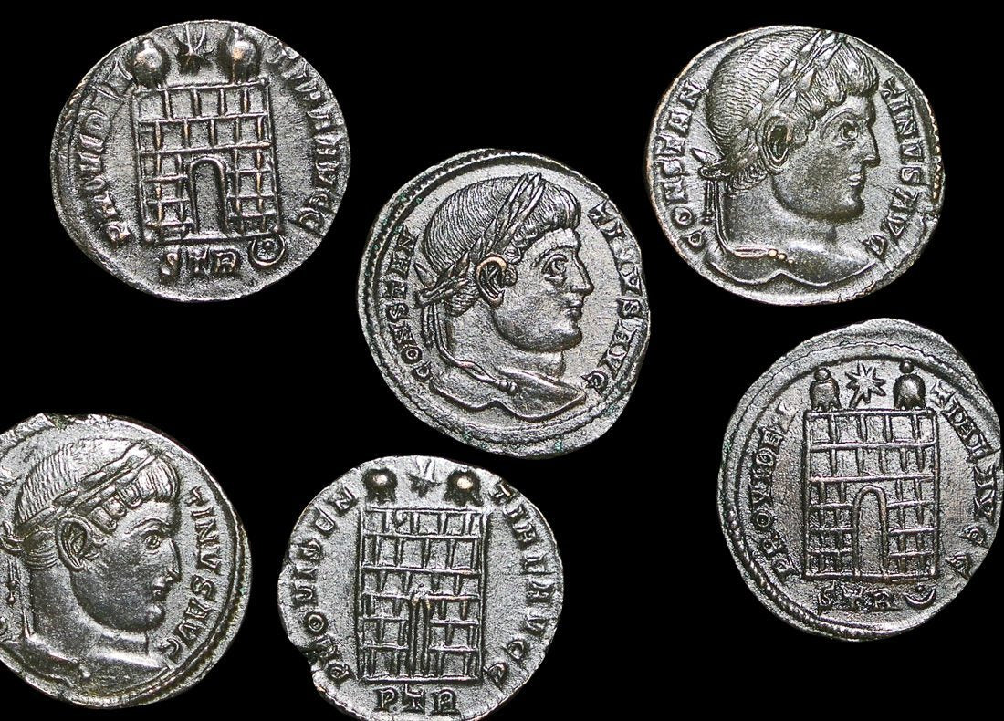 Rom-Br-Constgrt-Gate Roman Empire, Constantine The Great (306-337 Ce), Centenionalis(C)