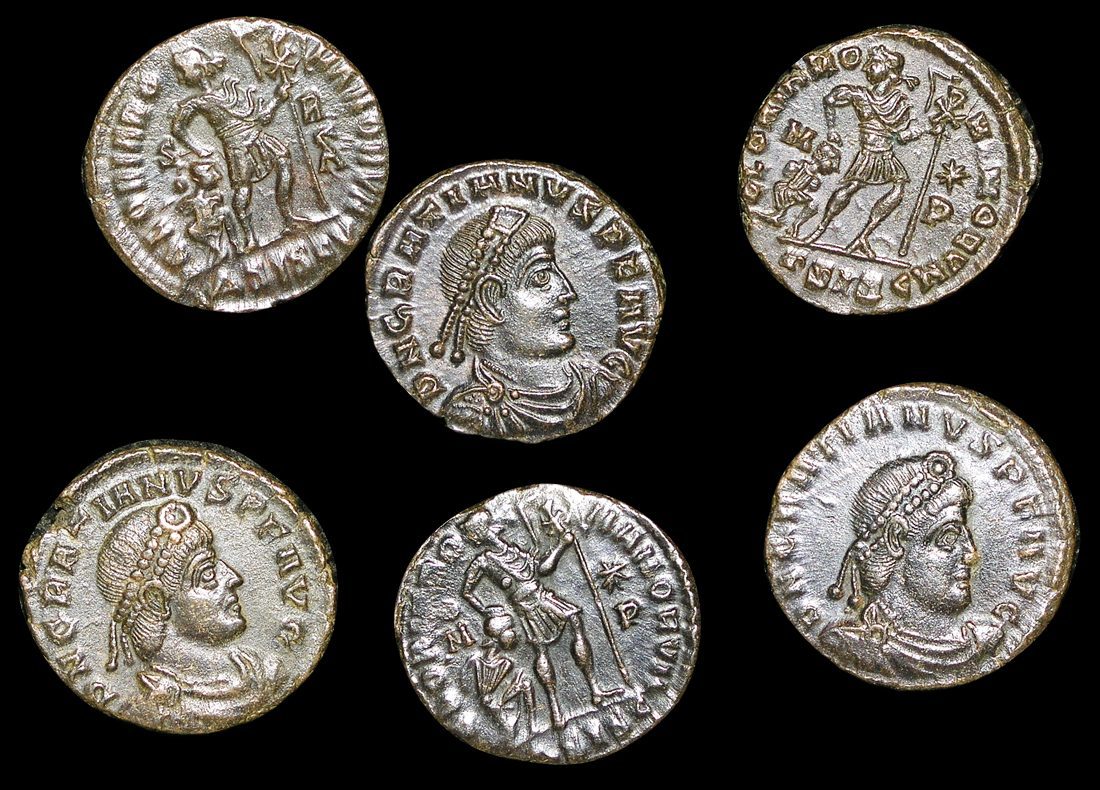 Rom-Br-Gratianae3 Roman Empire, Gratian (367-383 Ce), Centenionalis(C)